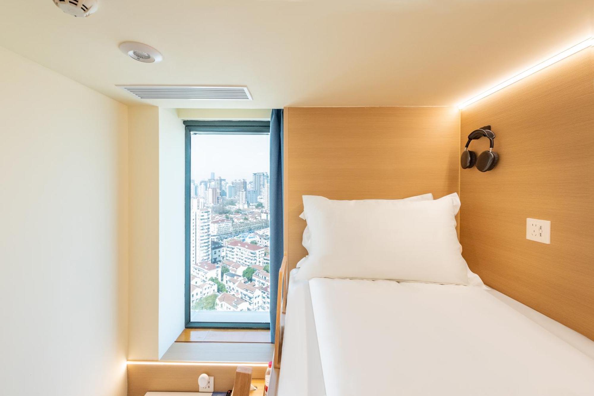 Lemon Hotel - Metro Line 1 Line 7 Changshu Road 200 Meters Xangai Exterior foto