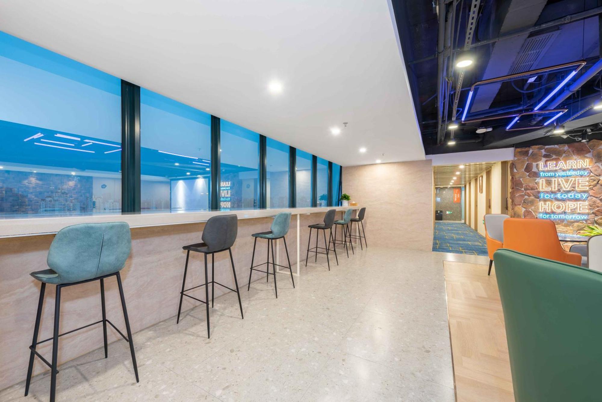 Lemon Hotel - Metro Line 1 Line 7 Changshu Road 200 Meters Xangai Exterior foto